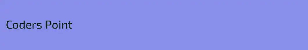 Coders Point